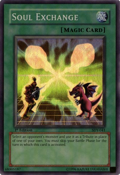 Soul Exchange [SDY-041] Super Rare - Card Brawlers | Quebec | Canada | Yu-Gi-Oh!