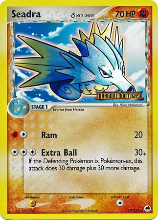 Seadra (37/101) (Delta Species) (Stamped) [EX: Dragon Frontiers] - Card Brawlers | Quebec | Canada | Yu-Gi-Oh!