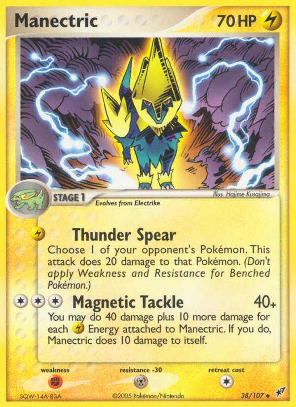Manectric (38/107) [EX: Deoxys] - Card Brawlers | Quebec | Canada | Yu-Gi-Oh!