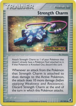 Strength Charm (81/101) (Stamped) [EX: Dragon Frontiers] - Card Brawlers | Quebec | Canada | Yu-Gi-Oh!