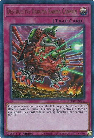 Destructive Daruma Karma Cannon [DABL-EN084] Ultra Rare - Card Brawlers | Quebec | Canada | Yu-Gi-Oh!