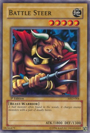 Battle Steer [MRD-064] Common - Card Brawlers | Quebec | Canada | Yu-Gi-Oh!