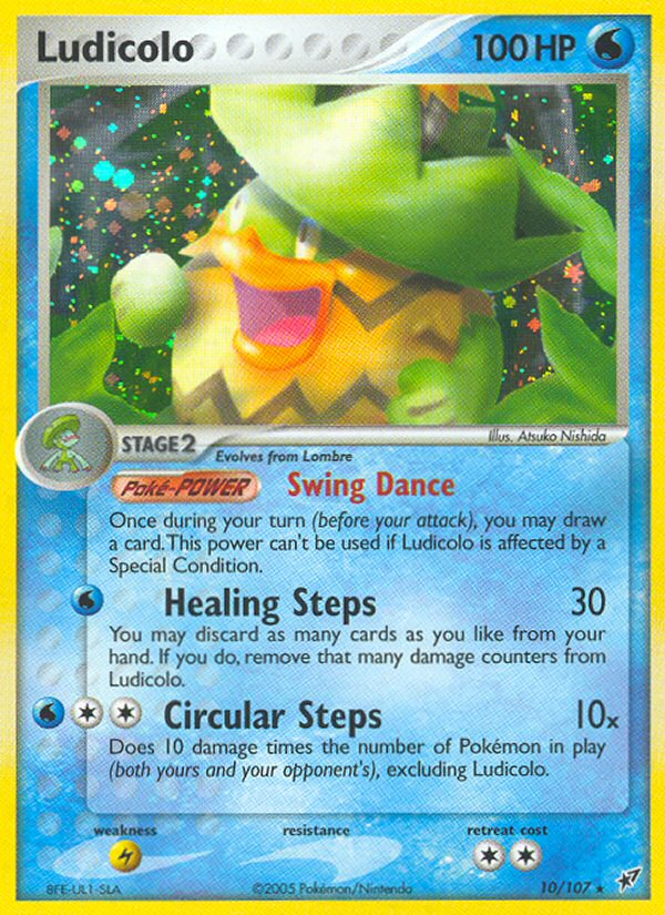 Ludicolo (10/107) [EX: Deoxys] - Card Brawlers | Quebec | Canada | Yu-Gi-Oh!