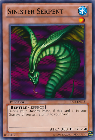 Sinister Serpent [BP02-EN015] Common - Card Brawlers | Quebec | Canada | Yu-Gi-Oh!