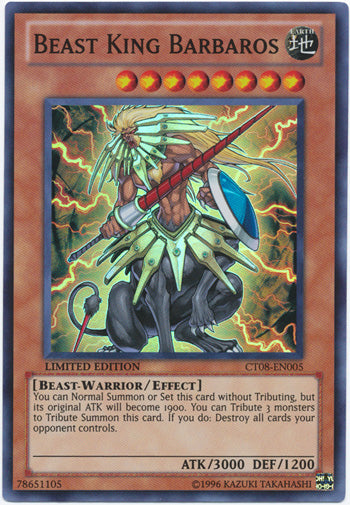 Beast King Barbaros [CT08-EN005] Super Rare - Card Brawlers | Quebec | Canada | Yu-Gi-Oh!