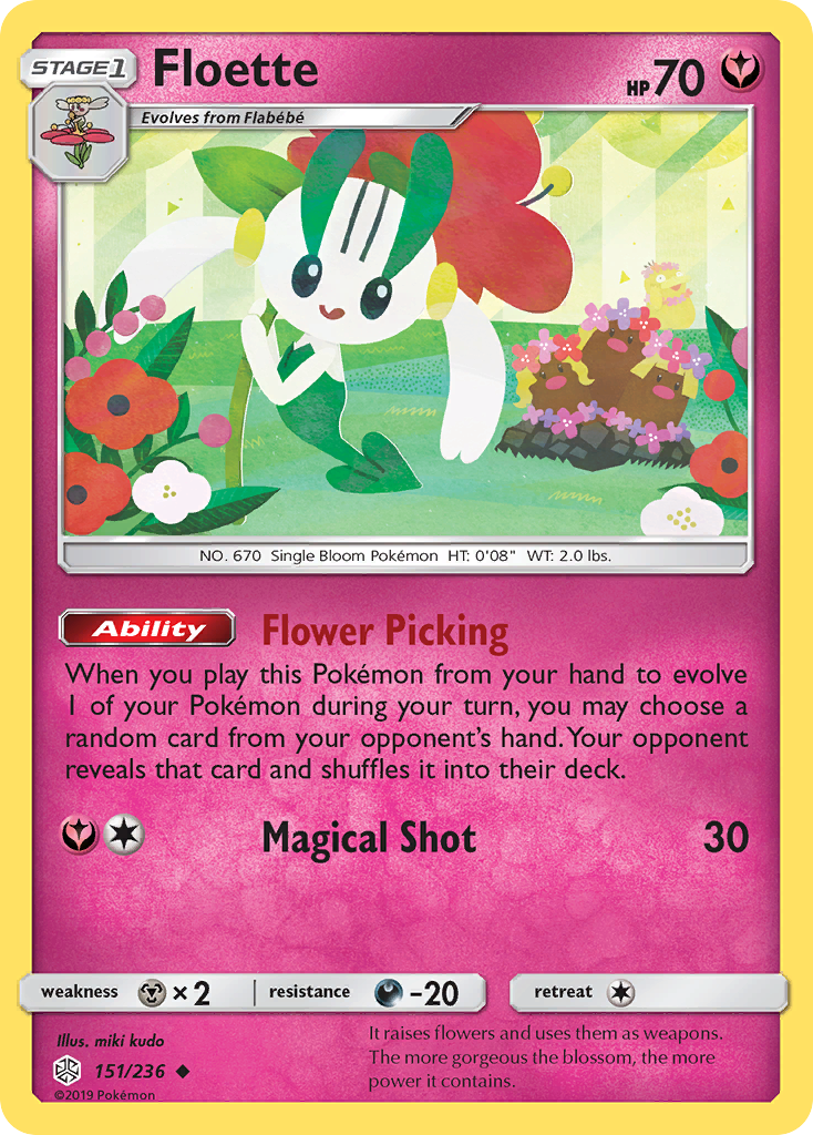 Floette (151/236) [Sun & Moon: Cosmic Eclipse] - Card Brawlers | Quebec | Canada | Yu-Gi-Oh!