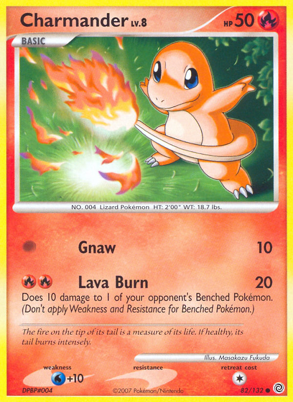 Charmander (82/132) [Diamond & Pearl: Secret Wonders] - Card Brawlers | Quebec | Canada | Yu-Gi-Oh!