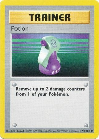 Potion (94/102) [Base Set Shadowless Unlimited] - Card Brawlers | Quebec | Canada | Yu-Gi-Oh!