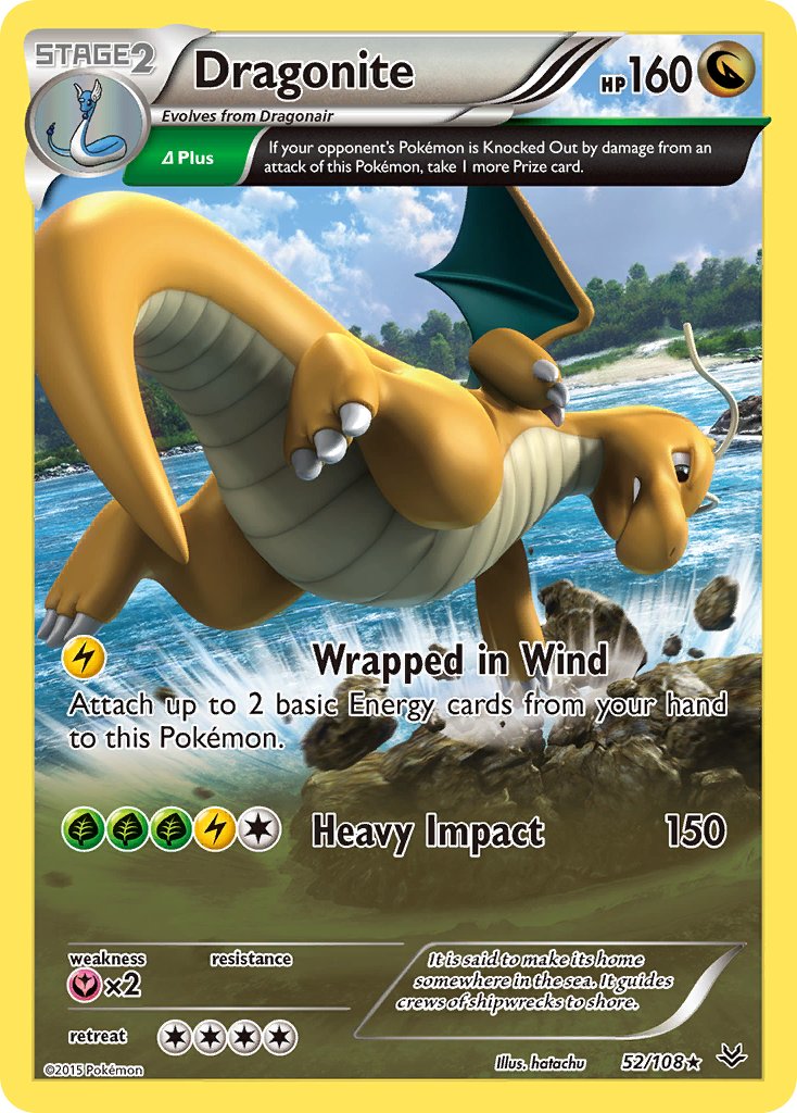 Dragonite (52/108) (Theme Deck Exclusive) [XY: Roaring Skies] - Card Brawlers | Quebec | Canada | Yu-Gi-Oh!