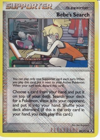 Bebe's Search (89/111) (League Promo) [Platinum: Rising Rivals] - Card Brawlers | Quebec | Canada | Yu-Gi-Oh!
