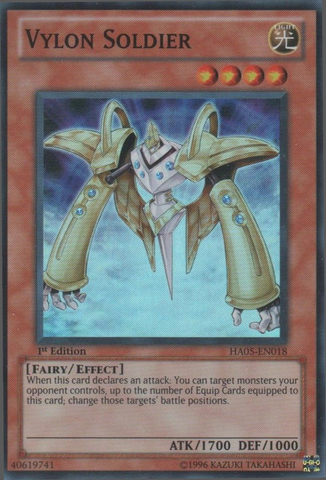 Vylon Soldier [HA05-EN018] Super Rare - Card Brawlers | Quebec | Canada | Yu-Gi-Oh!