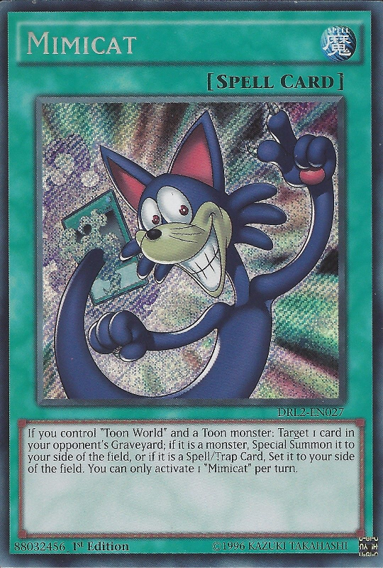 Mimicat [DRL2-EN027] Secret Rare - Yu-Gi-Oh! - Card Brawlers | Quebec | Canada |