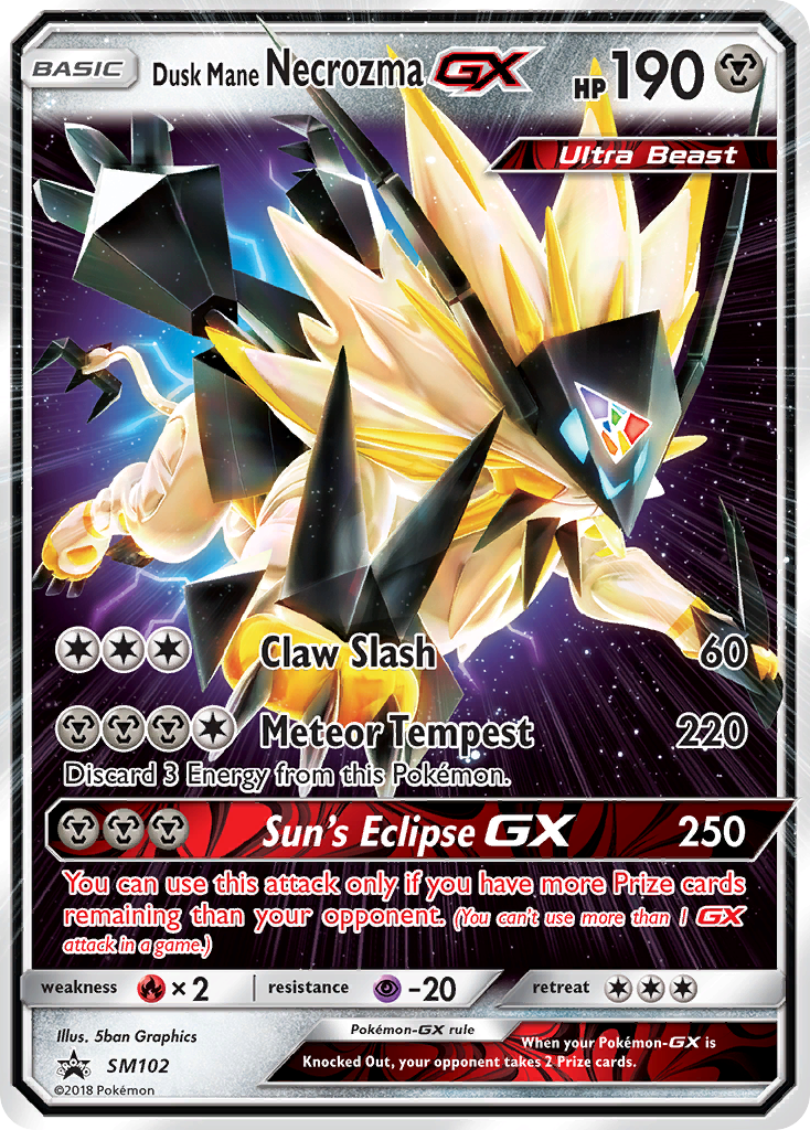 Dusk Mane Necrozma GX (SM102) [Sun & Moon: Black Star Promos] - Card Brawlers | Quebec | Canada | Yu-Gi-Oh!