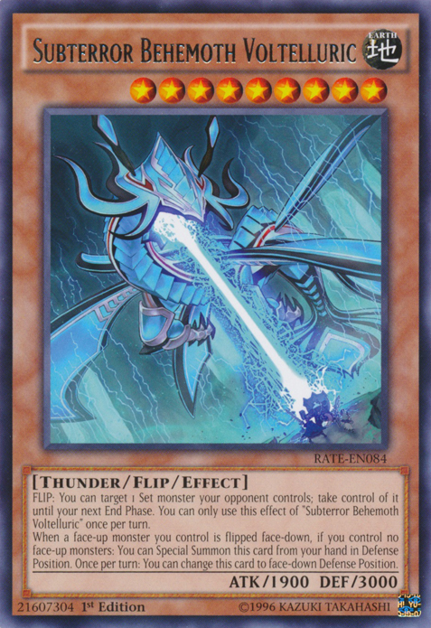 Subterror Behemoth Voltelluric [RATE-EN084] Rare - Yu-Gi-Oh! - Card Brawlers | Quebec | Canada |