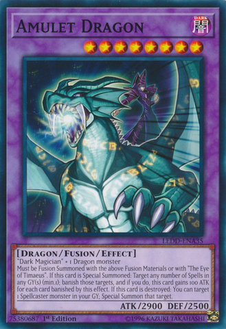 Amulet Dragon [LEDD-ENA35] Common - Card Brawlers | Quebec | Canada | Yu-Gi-Oh!