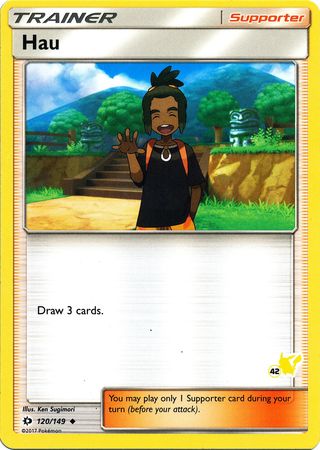 Hau (120/149) (Pikachu Stamp #42) [Battle Academy 2020] - Card Brawlers | Quebec | Canada | Yu-Gi-Oh!