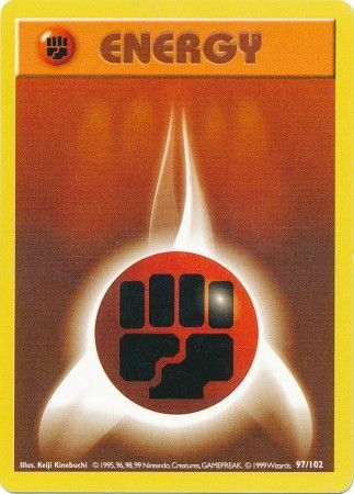 Fighting Energy (97/102) [Base Set Shadowless Unlimited] - Card Brawlers | Quebec | Canada | Yu-Gi-Oh!