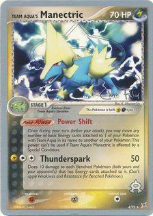 Team Aqua's Manectric (4/95) (Blaziken Tech - Chris Fulop) [World Championships 2004] - Card Brawlers | Quebec | Canada | Yu-Gi-Oh!