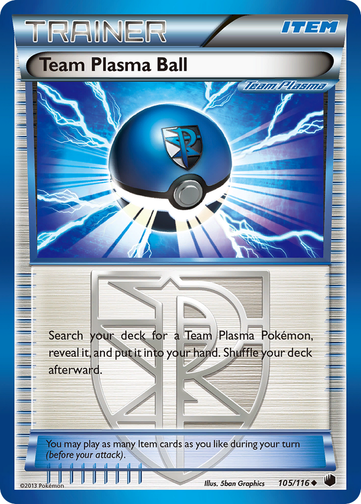 Team Plasma Ball (105/116) [Black & White: Plasma Freeze] - Card Brawlers | Quebec | Canada | Yu-Gi-Oh!