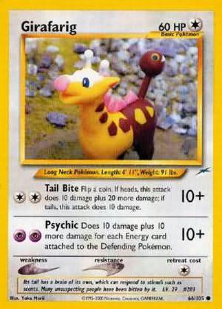 Girafarig (66/105) [Neo Destiny Unlimited] - Card Brawlers | Quebec | Canada | Yu-Gi-Oh!
