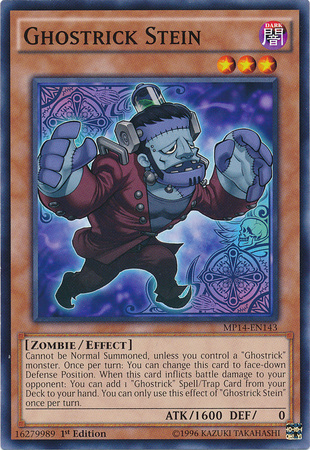 Ghostrick Stein [MP14-EN143] Common - Card Brawlers | Quebec | Canada | Yu-Gi-Oh!