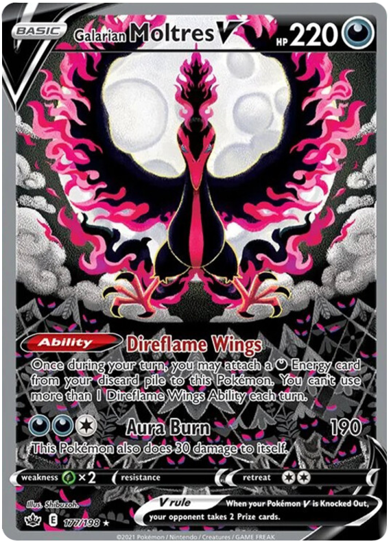 Galarian Moltres V (177/198) [Sword & Shield: Chilling Reign] - Card Brawlers | Quebec | Canada | Yu-Gi-Oh!