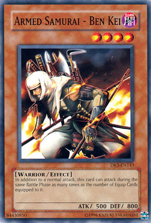 Armed Samurai - Ben Kei [DR3-EN143] Common - Card Brawlers | Quebec | Canada | Yu-Gi-Oh!