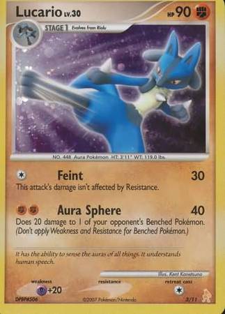 Lucario (3/11) [Diamond & Pearl: Trainer Kit - Lucario] - Card Brawlers | Quebec | Canada | Yu-Gi-Oh!