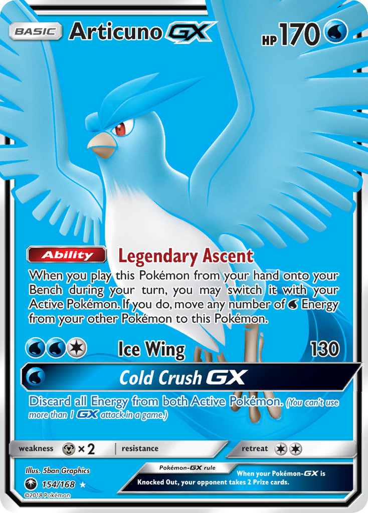 Articuno GX (154/168) [Sun & Moon: Celestial Storm] - Card Brawlers | Quebec | Canada | Yu-Gi-Oh!