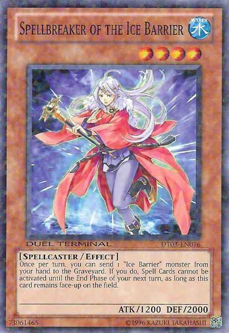 Spellbreaker of the Ice Barrier [DT03-EN076] Common - Card Brawlers | Quebec | Canada | Yu-Gi-Oh!