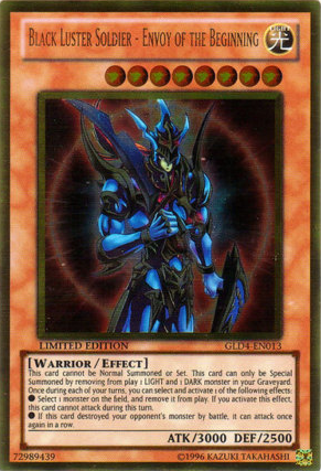 Black Luster Soldier - Envoy of the Beginning [GLD4-EN013] Gold Rare - Card Brawlers | Quebec | Canada | Yu-Gi-Oh!