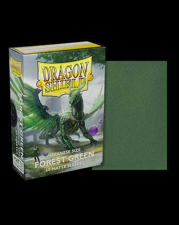 Dragon Shield Matte Sleeve - Forest Green ‘Augmento’ 60ct - Card Brawlers | Quebec | Canada | Yu-Gi-Oh!