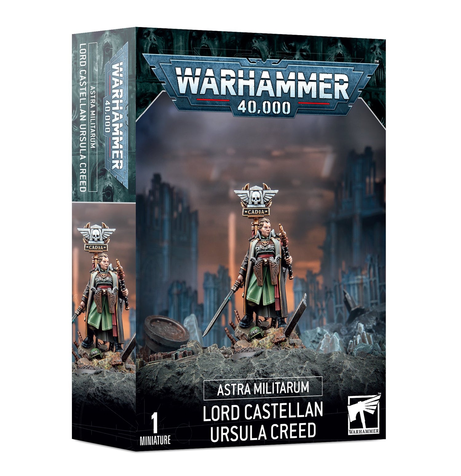 Astra Militarum Lord Castellan Ursula Creed (PREORDER) January 28, 2023 - Card Brawlers | Quebec | Canada | Yu-Gi-Oh!