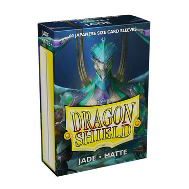 Dragon Shield Matte Sleeve - Jade ‘Dynastes’ 60ct - Card Brawlers