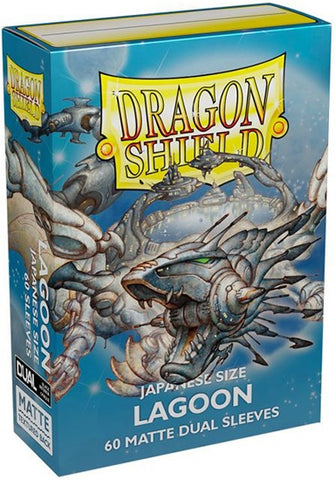 Dragon Shield Matte Dual Sleeve - Blue Lagoon ‘Saras’ 60ct - Card Brawlers | Quebec | Canada | Yu-Gi-Oh!