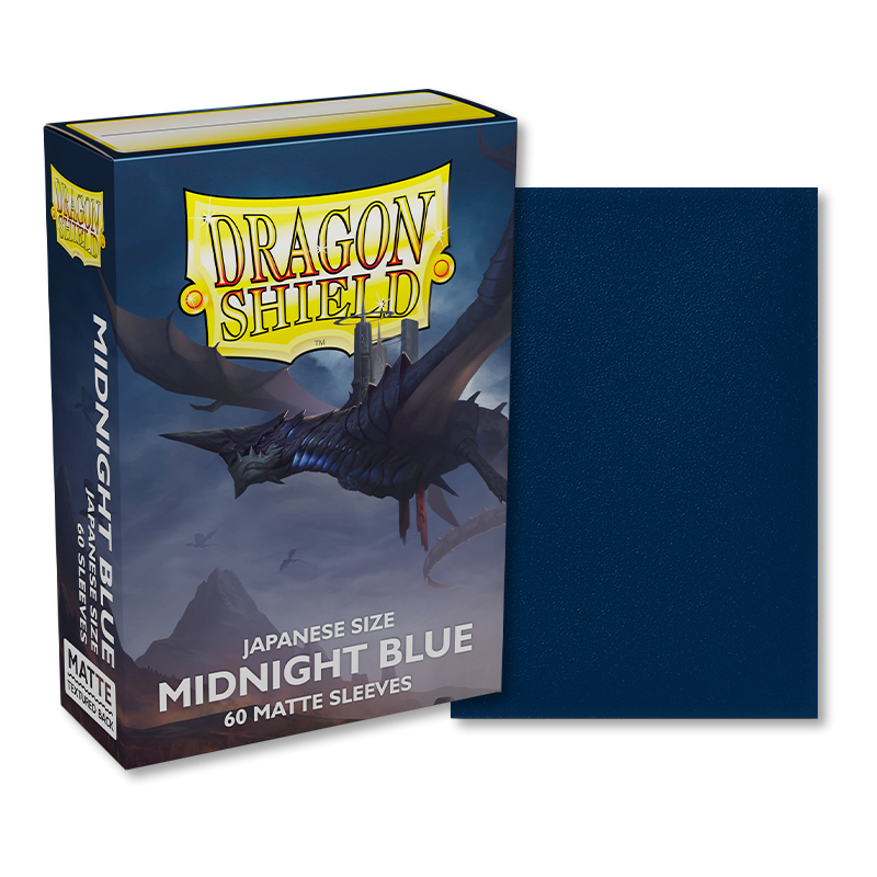 Dragon Shield Matte Sleeve - Midnight Blue ‘T'iin Alon' 60ct - Card Brawlers | Quebec | Canada | Yu-Gi-Oh!