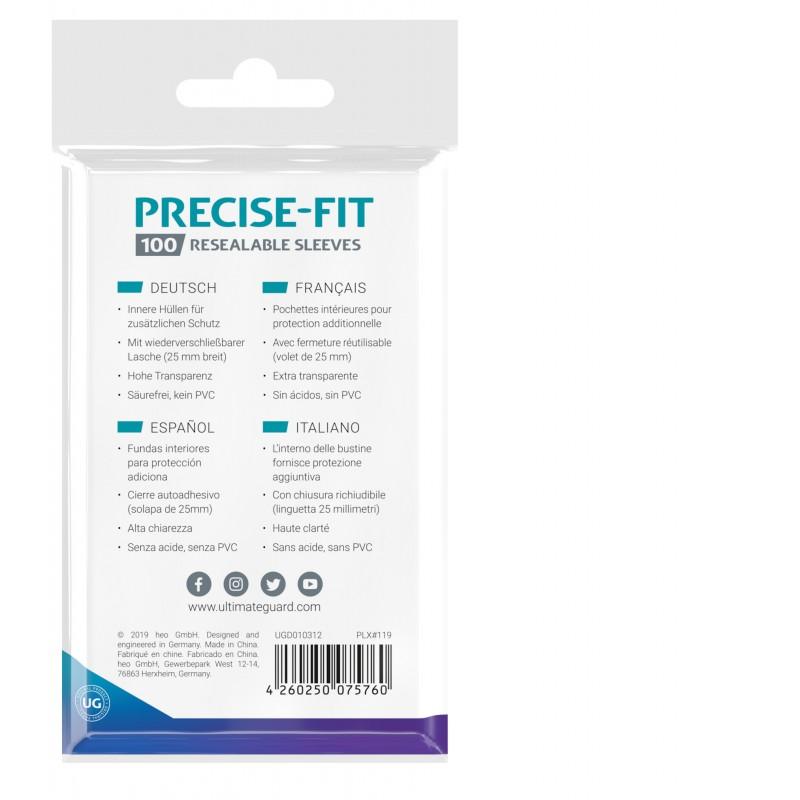 Precise-Fit Resealable Japanese Size 100ct - Card Brawlers | Quebec | Canada | Yu-Gi-Oh!