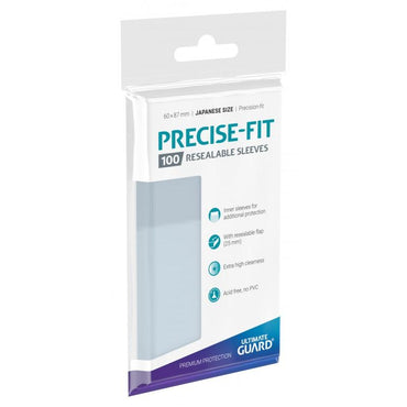 Precise-Fit Resealable Japanese Size 100ct - Card Brawlers | Quebec | Canada | Yu-Gi-Oh!