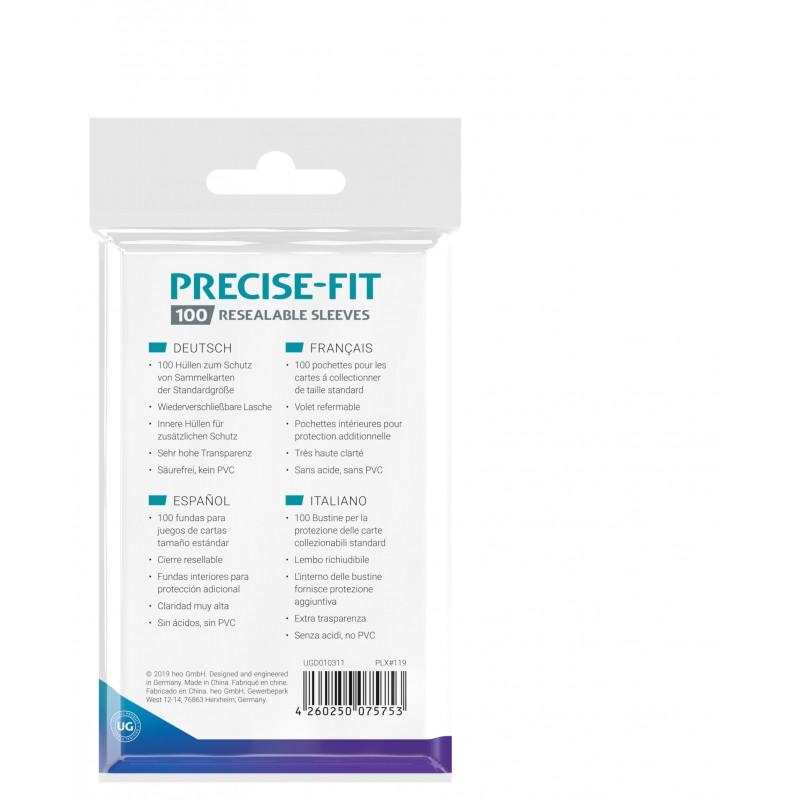 Precise-Fit Resealable Sleeves Standard Size 100ct - Card Brawlers | Quebec | Canada | Yu-Gi-Oh!