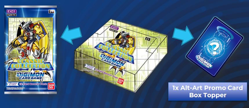 Digimon Classic Collection Booster Box (PREORDER) December 3, 2021 - Card Brawlers | Quebec | Canada | Yu-Gi-Oh!