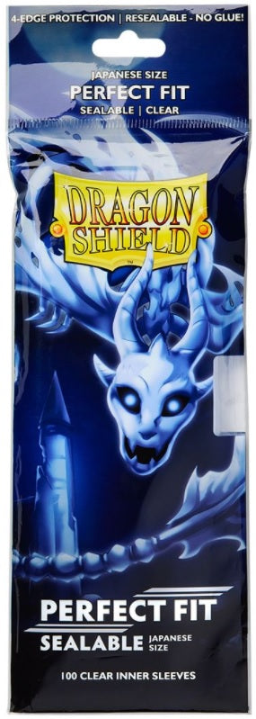 Dragon Shield Perfect Fit Sealable Japanese Size 100ct - Card Brawlers | Quebec | Canada | Yu-Gi-Oh!