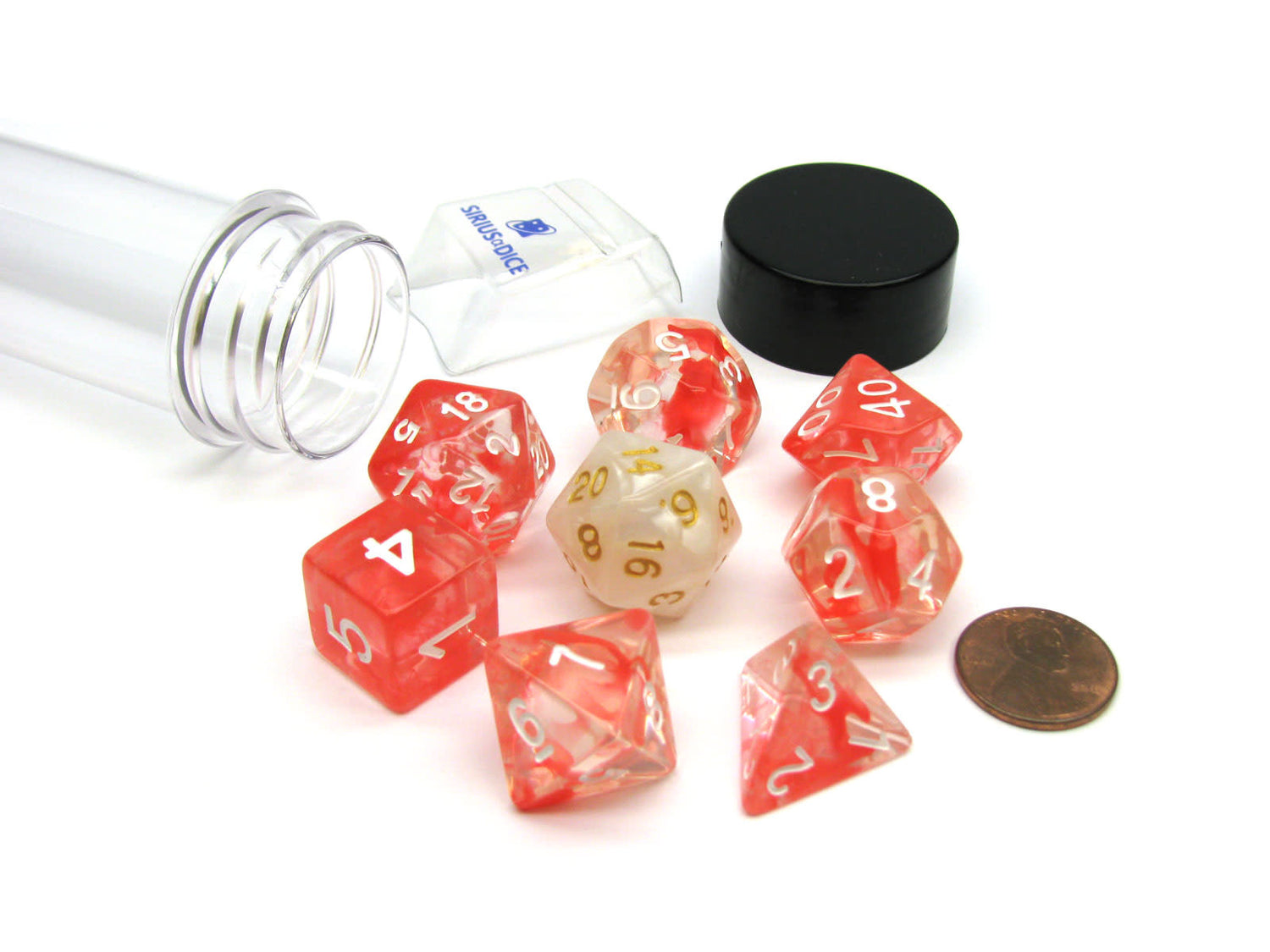 Sirius Dice Resin 7-Dice Set - Card Brawlers | Quebec | Canada | Yu-Gi-Oh!