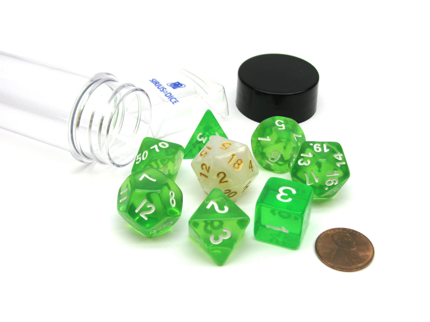 Sirius Dice Resin 7-Dice Set - Card Brawlers | Quebec | Canada | Yu-Gi-Oh!