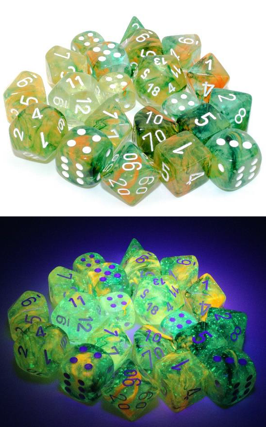 Chessex Nebula 12D6 Dice Block - Card Brawlers | Quebec | Canada | Yu-Gi-Oh!