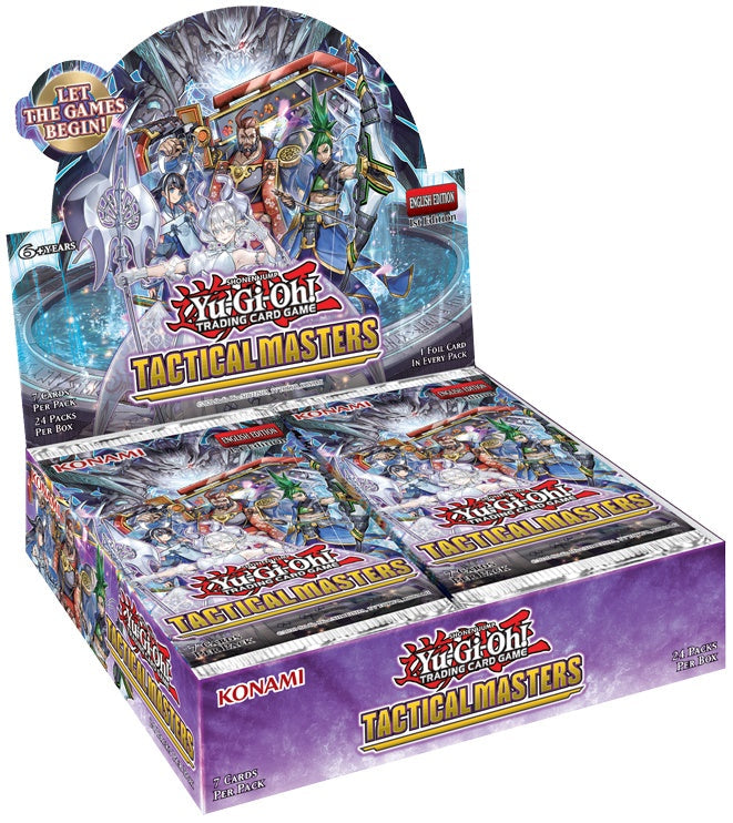 Yu-Gi-Oh! Tactical Masters Booster Box (PREORDER)June 10, 2022 - Card Brawlers | Quebec | Canada | Yu-Gi-Oh!