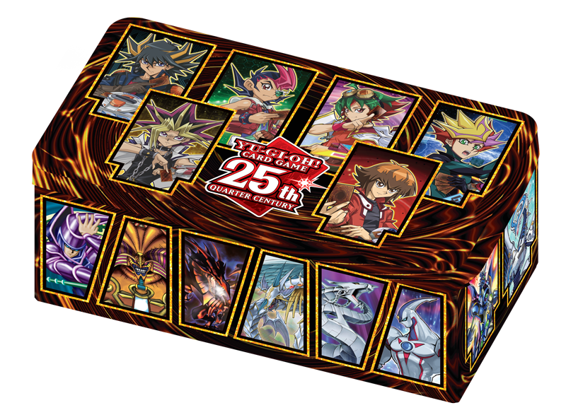Yu-Gi-Oh! 25th Anniversary Tin: Dueling Heroes CASE (12 Tins) (PREORDER) September 6, 2023 - Card Brawlers | Quebec | Canada | Yu-Gi-Oh!
