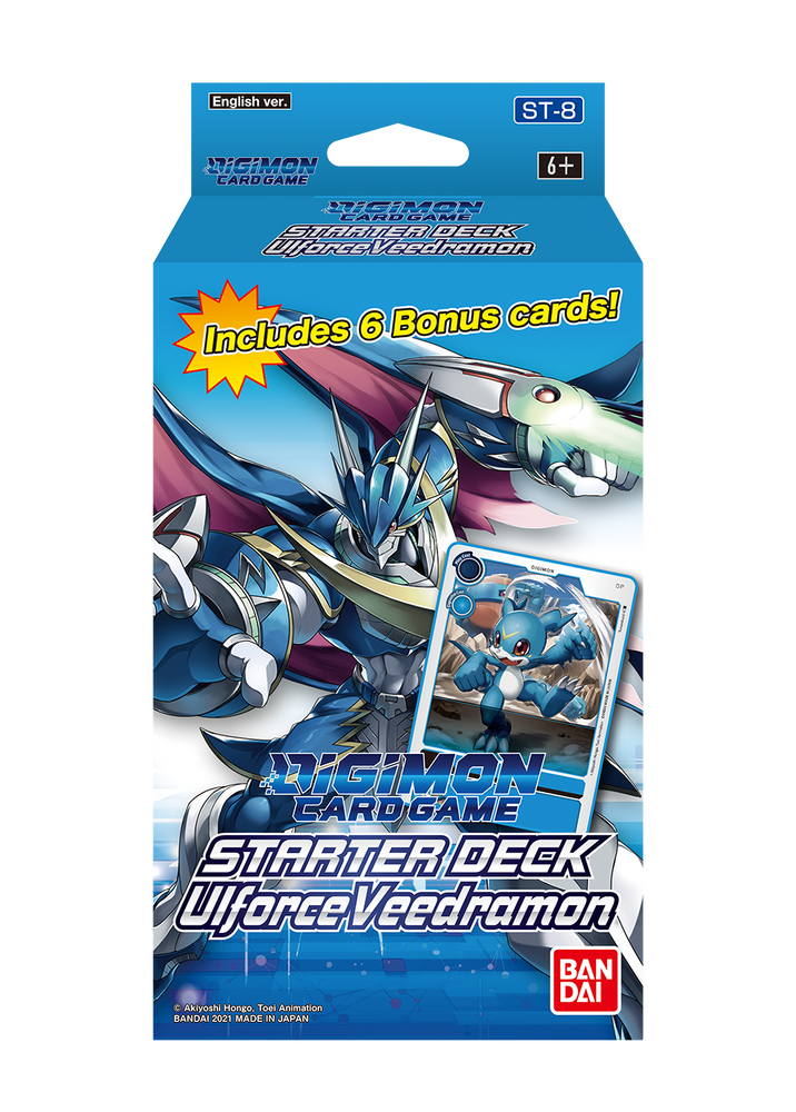 Digimon Starter Deck Ulforce Veedramon (PREORDER) October 8, 2021 - Card Brawlers